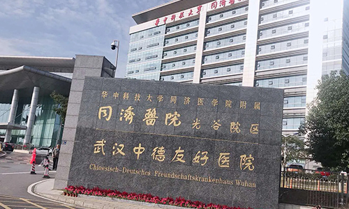 武汉同济医学院医院门头图 武汉同济医学院医院门头图